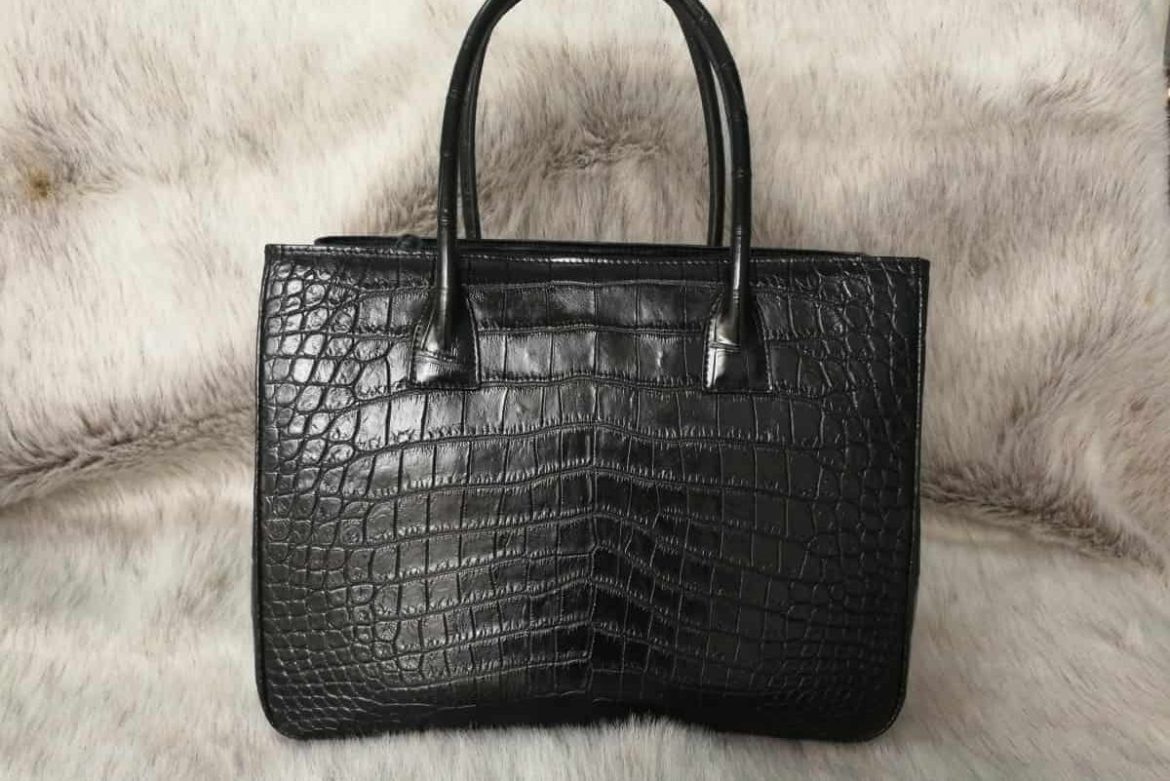 Fashion alligator leather bag manufacturers