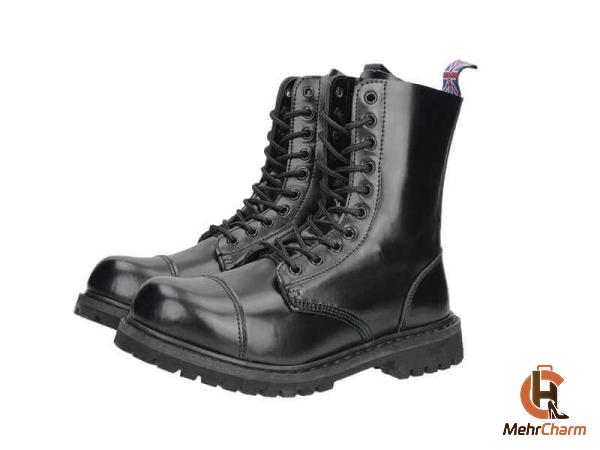 Purchase and today price of leather boots mens