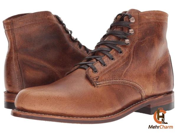 Buy genuine leather boots men&apos;s + best price