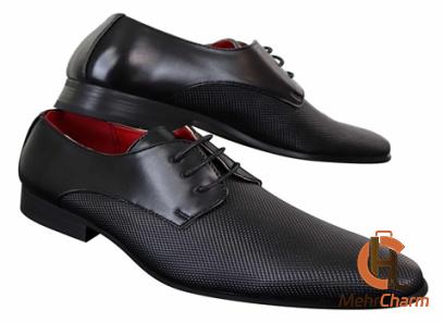 leather black college shoes with complete explanations and familiarization